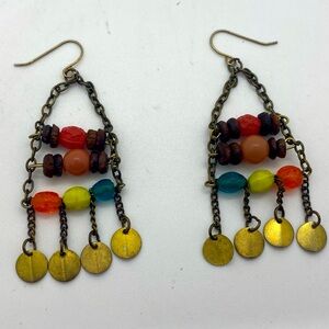 Vintage bead earrings